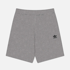 Мужские шорты adidas Originals Essentials Trefoil, цвет серый, размер M