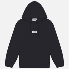 Мужская толстовка Maison Margiela MM6 Birka Logo Numbers Hoodie, цвет чёрный, размер S