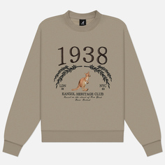 Женская толстовка Kangol Fleece Laurel, цвет бежевый, размер M