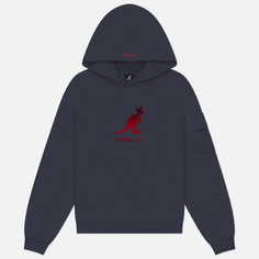 Мужская толстовка Kangol Gradation Logo Hoodie, цвет серый, размер M