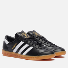 Кроссовки adidas Originals Hamburg, цвет чёрный, размер 48 EU