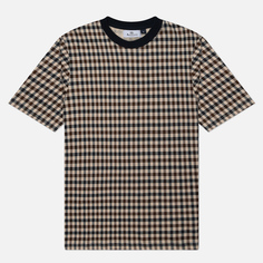 Мужская футболка Aquascutum Active Club Check, цвет синий, размер S