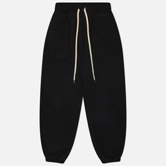Мужские брюки MKI Miyuki-Zoku 800 GSM Superweight Cuffed Joggers, цвет чёрный, размер XL