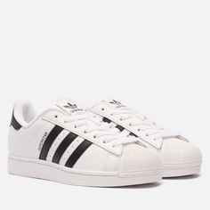 Кроссовки adidas Originals Superstar II, цвет белый, размер 40 EU