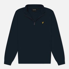 Мужская толстовка Lyle & Scott Loopback 1/4 Zip, цвет синий, размер S
