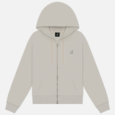 Женская толстовка Kangol Classic Logo Zip-Up, цвет бежевый, размер M