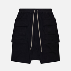Мужские шорты Rick Owens DRKSHDW Hollywood Creatch Cargo Pods, цвет чёрный, размер S