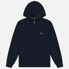 Мужская толстовка Polo Ralph Lauren The RL Fleece Full-Zip Hoodie, цвет синий, размер L