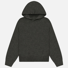 Мужской свитер MKI Miyuki-Zoku Mohair Blend Knit Hoodie, цвет коричневый, размер L