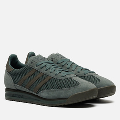 Мужские кроссовки adidas Originals SL 72 RS, цвет оливковый, размер 48.5 EU
