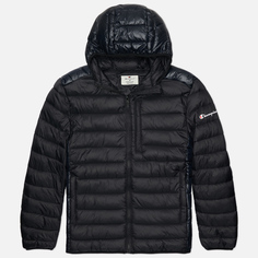 Мужской пуховик Champion New Light Nylon Hooded, цвет чёрный, размер L