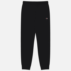 Мужские брюки Champion C Logo Pro Jersey, цвет чёрный, размер L