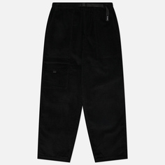 Мужские брюки Butter Goods Climber Corduroy Cargo, цвет чёрный, размер S