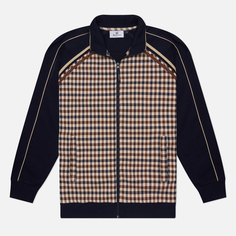 Мужская толстовка Aquascutum Active Scuba Club Check Stripe Mockneck, цвет синий, размер M