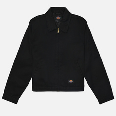 Женская куртка ветровка Dickies Lined Eisenhower, цвет чёрный, размер M