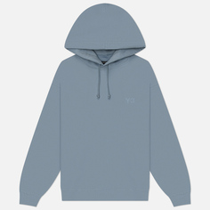 Мужская толстовка Y-3 Brushed Terry Hoodie, цвет голубой, размер XXL