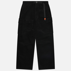 Мужские брюки Kangol Retrocore Cord Cargo, цвет чёрный, размер M