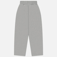 Мужские брюки MKI Miyuki-Zoku 800 GSM Superweight Wide Leg Joggers, цвет серый, размер M