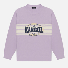 Мужской свитер Kangol College Varsity, цвет фиолетовый, размер M