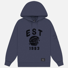 Мужская толстовка Kangol CRS Biker Hoodie, цвет серый, размер L