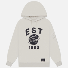 Мужская толстовка Kangol CRS Biker Hoodie, цвет бежевый, размер XL