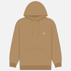 Мужская толстовка Kangol Logo Patch Hoodie, цвет бежевый, размер M
