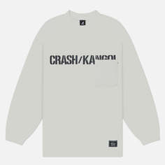 Мужской лонгслив Kangol CRS Biker, цвет бежевый, размер M