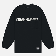 Мужской лонгслив Kangol CRS Biker, цвет чёрный, размер M