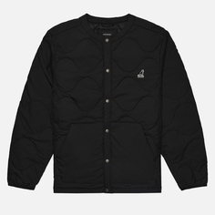 Мужская куртка лайнер Kangol Kangol Down Cardigan, цвет чёрный, размер L