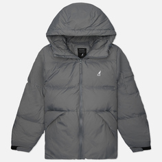 Мужская куртка парка Kangol Micro Ripstop Down, цвет серый, размер M