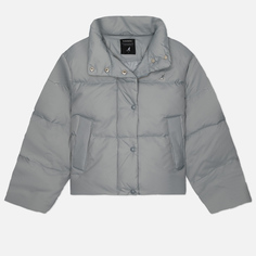 Женский пуховик Kangol Earth Down, цвет серый, размер M