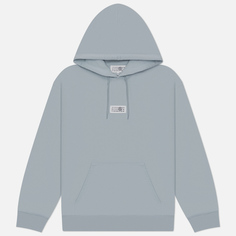 Мужская толстовка Maison Margiela MM6 Birka Logo Numbers Hoodie, цвет голубой, размер L