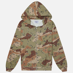 Мужская толстовка Butter Goods Breakdown Zip-Thru Hoodie, цвет бежевый, размер S