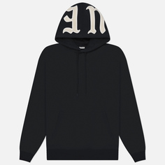 Мужская толстовка uniform experiment Chenille Hoodie, цвет чёрный, размер S