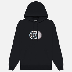 Мужская толстовка uniform experiment Moire UE Hoodie, цвет чёрный, размер XL