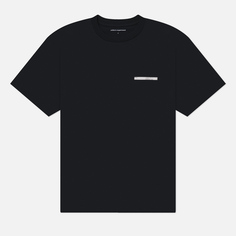 Мужская футболка uniform experiment Label, цвет чёрный, размер M