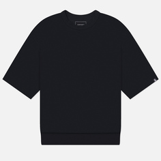 Мужская футболка SOPHNET. Basque Ponte Hem Ribbed, цвет чёрный, размер L