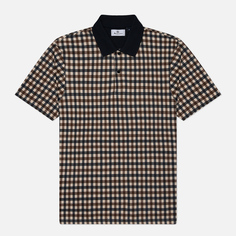 Мужское поло Aquascutum Active Club Check Piquet, цвет синий, размер XL