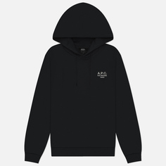 Мужская толстовка A.P.C. Standard Rue Madame Hoodie GOTS, цвет чёрный, размер S
