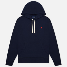 Мужская толстовка Polo Ralph Lauren Embroidered Pony Fleece Hoodie, цвет синий, размер M