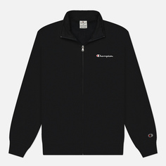 Мужская толстовка Champion Small Logo Full-Zip, цвет чёрный, размер XXL