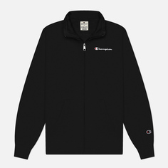 Женская толстовка Champion Small Logo Full-Zip Fleece, цвет чёрный, размер M