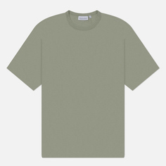 Мужская футболка EASTLOGUE Permanent Basic Loose Fit, цвет зелёный, размер M