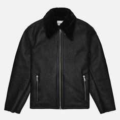 Мужская демисезонная куртка MKI Miyuki-Zoku Shearling Flight, цвет чёрный, размер S