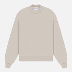 Мужская толстовка MKI Miyuki-Zoku 800 GSM Superweight Crew Neck, цвет бежевый, размер L