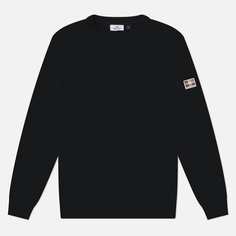 Мужской свитер Aquascutum Active Cable Patch, цвет чёрный, размер L
