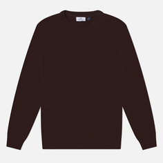Мужской свитер Aquascutum Active Club Check Sleeves, цвет коричневый, размер XXL