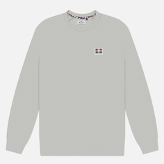 Мужская толстовка Aquascutum Active Patch Crewneck, цвет серый, размер M