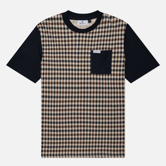 Мужская футболка Aquascutum Active Solid Pocket, цвет синий, размер XL