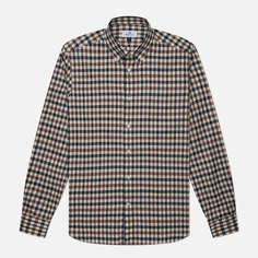 Мужская рубашка Aquascutum Active Club Check, цвет бежевый, размер XXXL